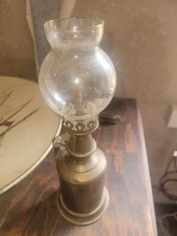 echte duivenlamp (olielamp), Antiek en Kunst, Ophalen of Verzenden