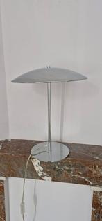 2 identiek LED bureaulampen paddestoel chrome, Huis en Inrichting, Ophalen