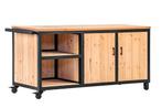 Robuuste Buitenkeuken van Douglas Hout met Stalen Frame, Ophalen of Verzenden, Nieuw