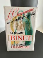 Ancien carton publicitaire champagne reclame bord