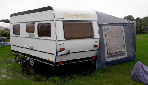 Dethleffs Nomad  425 B incl. voortent, matras,..., Caravans en Kamperen, Caravans, Particulier, tot en met 4, 750 - 1000 kg, Standaardzit