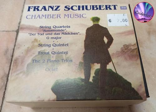 Franz Schubert - Chamber Music - 7CD's, Cd's en Dvd's, Cd's | Klassiek, Gebruikt, Kamermuziek, Boxset, Ophalen