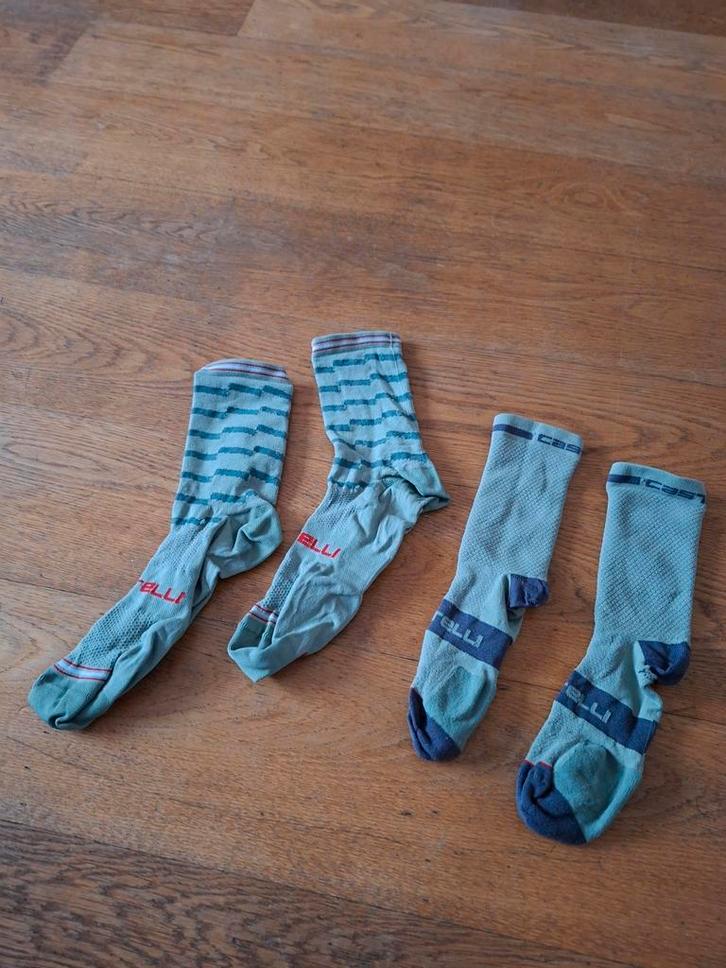 Chaussettes de vélo Castelli XXL, Vélos & Vélomoteurs, Accessoires vélo | Vêtements de cyclisme, Comme neuf, XXL, Envoi