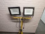 Tycolit LED bouwlamp set – 2x 100W – IP66 – met statief, Doe-het-zelf en Bouw, Bouwverlichting, Ophalen, Gebruikt, Met statief
