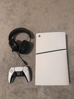 PS5 avec manette + Casque Razer Blackshark V2 pro (2023), Games en Spelcomputers, Ophalen, Zo goed als nieuw, Playstation 5 Digital