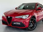 Alfa Romeo Stelvio 2.2JTD SPRINT-T.OUVRANT-GPS-CARPLAY-CUIR-, Auto's, Alfa Romeo, Gebruikt, 4 cilinders, Leder, Bedrijf