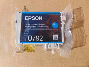 inktpatroon Epson T0792 blauw cyan, Nog nieuw