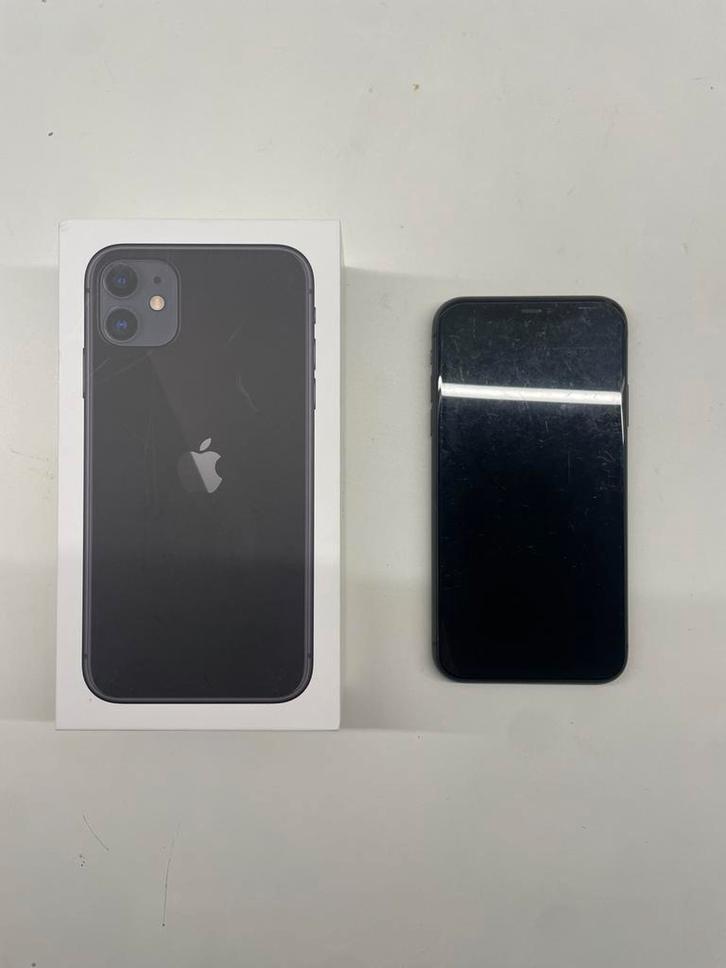 Apple iPhone 11, Telecommunicatie, Mobiele telefoons | Apple iPhone, Zo goed als nieuw, 64 GB, iPhone 11, Zwart, Ophalen