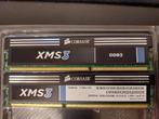 CORSAIR XMS3 8GB (2 x 4GB) DDR3 2000Mhz, Ophalen, 8 GB, DDR3, Zo goed als nieuw
