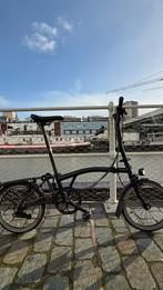 Brompton volledig zwarte M6R-editie, Fietsen en Brommers, Ophalen, Brompton, 14 tot 16 inch, Versnellingen