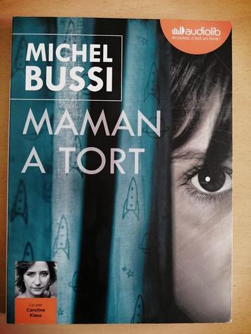 Audiobook CD Maman a tort de Michel Bussi beschikbaar voor biedingen