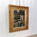 Grand miroir ancien du XIXe siècle avec cadre doré L 86 B 71, Antiquités & Art, Rectangulaire, 50 à 100 cm, Enlèvement, Moins de 100 cm