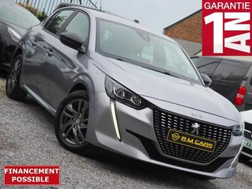 Peugeot 208 1.2i PureTech ACTIVE GPS-CLIM-CRUISE-JA-FULL, Autos, Argent ou Gris, Achat, Euro 6, Boîte manuelle