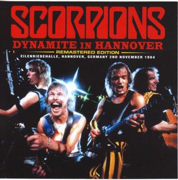 2 CD's  SCORPIONS - Dynamite In Hannover - Live 1984