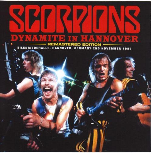 2 CD's SCORPIONS - Dynamite In Hannover - Live 1984, Cd's en Dvd's, Cd's | Hardrock en Metal, Nieuw in verpakking, Verzenden