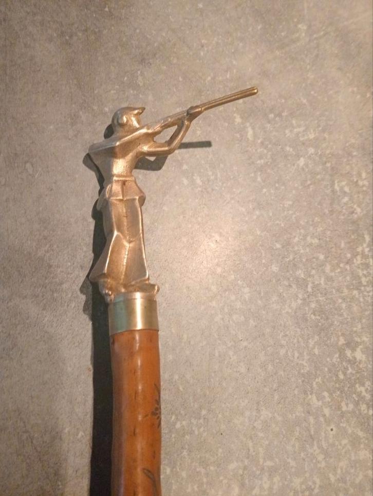 Canne (. Chasseur), Divers, Bâtons de marche, Utilisé, Enlèvement ou Envoi