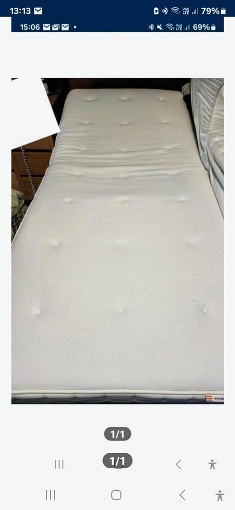 Matras 200/90, Huis en Inrichting, Slaapkamer | Matrassen en Bedbodems, Zo goed als nieuw, Matras, Ophalen