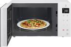 LG MS23NECBW Solo Magnetron – 23L | 1000W | Touchbediening, Verzenden, Nieuw, Wit, Tafelkleed of Tafelzeil
