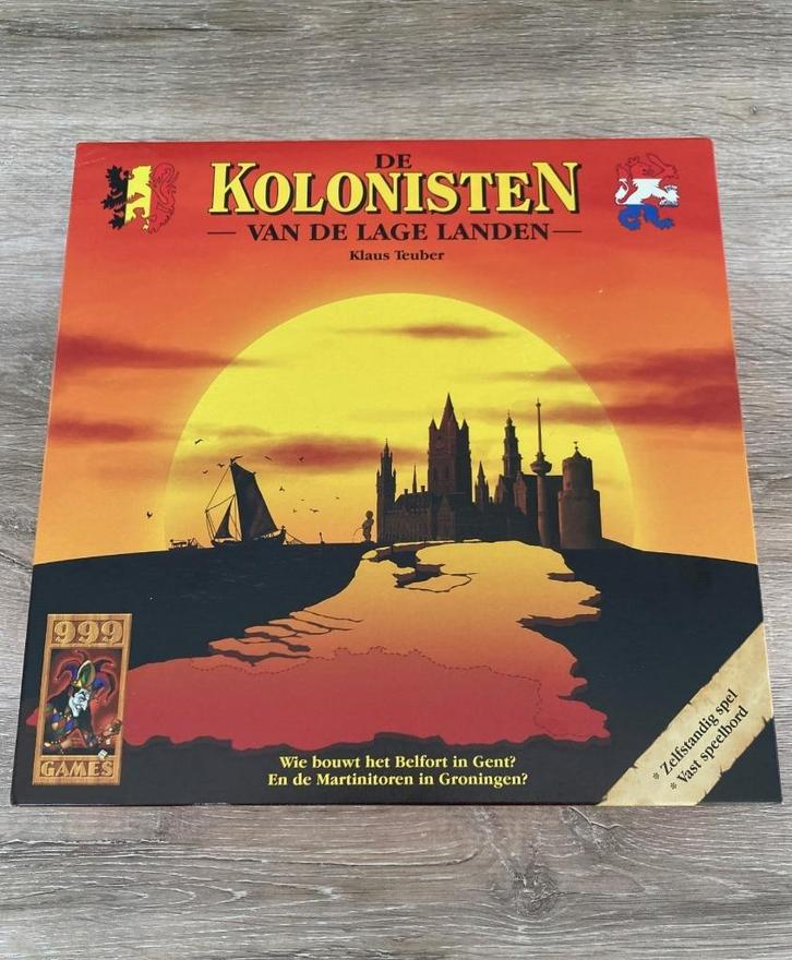 nieuwe Kolonisten van de Lage Landen (Catan-versie), Hobby en Vrije tijd, Gezelschapsspellen | Kaartspellen, Nieuw, Drie of vier spelers