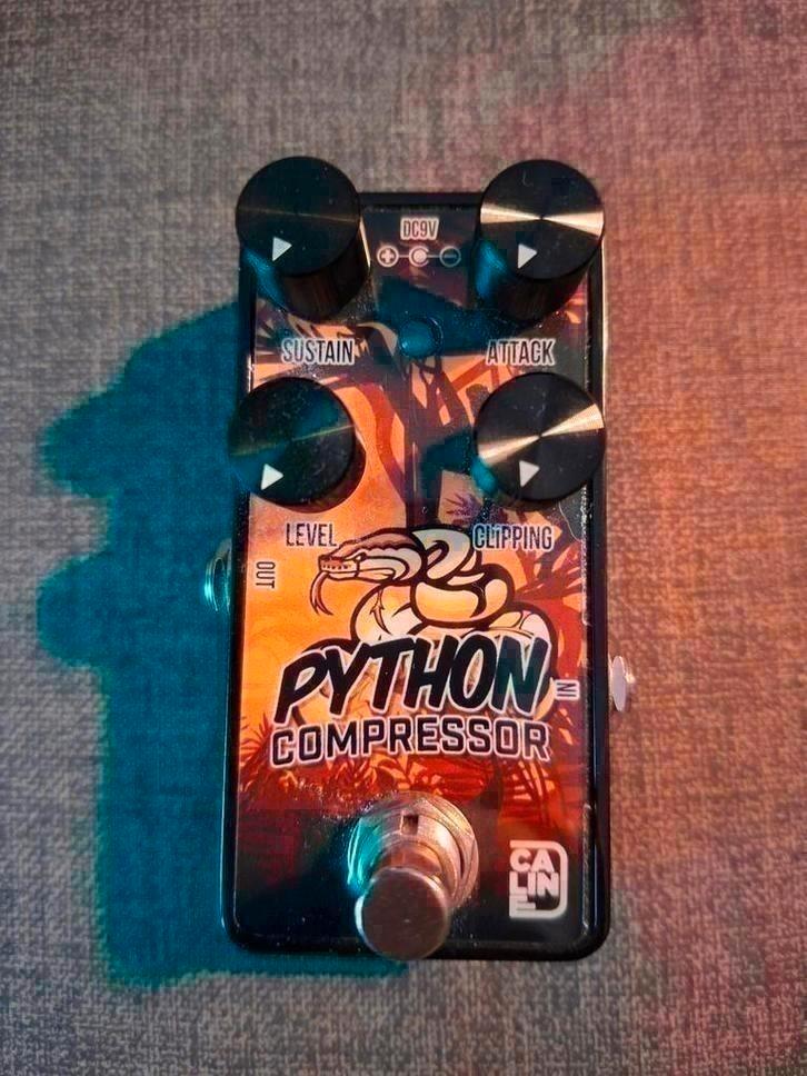 Splinternieuwe Caline Python compressor, Muziek en Instrumenten, Effecten, Nieuw, Ophalen of Verzenden