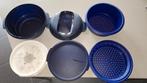 Tupperware Micro Urban family  3-in-1 koker stomer, Ophalen of Verzenden, Zo goed als nieuw, Blauw