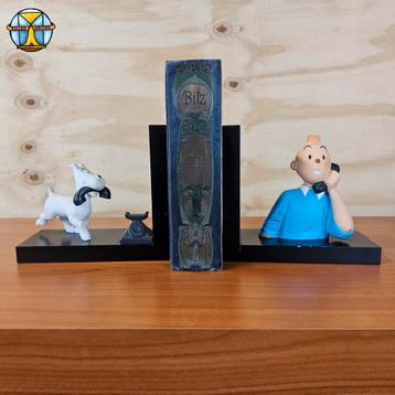 Serre-livres rétro Tintin et Bobbie (Tintin et Milou) (1990), Enlèvement ou Envoi, Utilisé