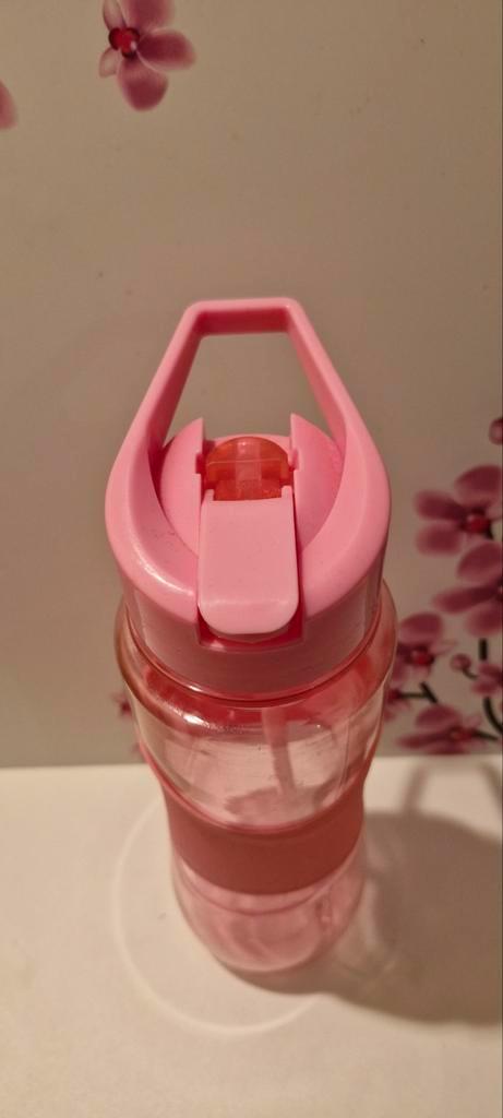 🩷 Roze DrinkBus, Sports & Fitness, Gourdes d'eau, Comme neuf, Enlèvement ou Envoi