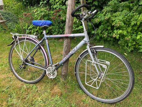 Fiets, Fietsen en Brommers, Fietsen | Dames | Damesfietsen, Gebruikt, Giant, Versnellingen, 50 tot 53 cm, Ophalen