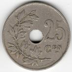 Belgique : 25 Cts 1922 NL avec laminage de flocons KRI sur, Enlèvement ou Envoi, Monnaie en vrac, Métal