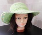 Zomerhoed in licht groene kleur, Kleding | Dames, Hoeden en Petten, Ophalen of Verzenden, Nieuw