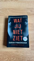 Sarah Pinborough - Wat jij niet ziet, Ophalen of Verzenden, Zo goed als nieuw, Sarah Pinborough