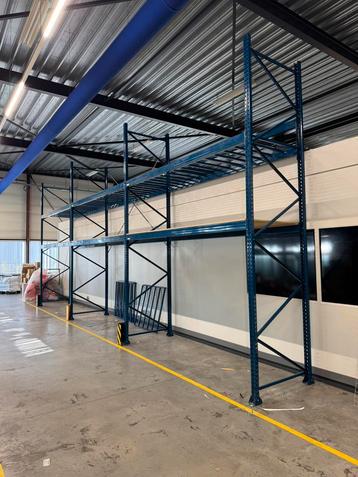 10,3mtr. Palletstelling magazijnstelling Polypal voordeelset beschikbaar voor biedingen