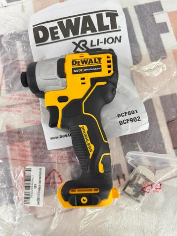 Visseuse percussion sans balais DeWalt DCF801 Li-Ion XR 12 V, Enlèvement ou Envoi, Neuf