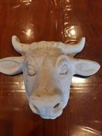 Stierenkop in beton, Ophalen, Nieuw