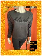 Sweater L. Black Label. Astrid, Kleding | Dames, Black Label, Ophalen of Verzenden, Zo goed als nieuw, Zwart