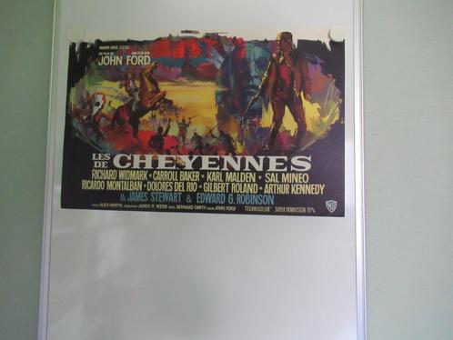 Affiche du film CHEYENNE AUTUMN, Collections, Posters & Affiches, Comme neuf, Cinéma et TV, A1 jusqu'à A3, Rectangulaire horizontal