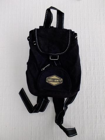 Petit sac à dos noir Enrico Benetti beschikbaar voor biedingen