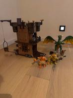 Playmobil aanvalstoren + draak, Kinderen en Baby's, Speelgoed | Playmobil, Ophalen, Zo goed als nieuw, Complete set