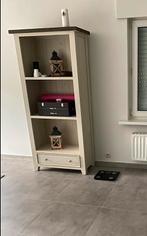 Landelijke houten boekenkast, Ophalen, 50 tot 100 cm