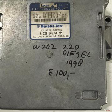 Mercedes W202 220 diesel 1998 ECU A 022 545 54 32  beschikbaar voor biedingen