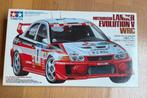 TAMIYA MITSUBISHI LANCER EVOLUTION V/WRC CAR MODEL KIT 1:24, Ophalen, Auto, Groter dan 1:32, Zo goed als nieuw
