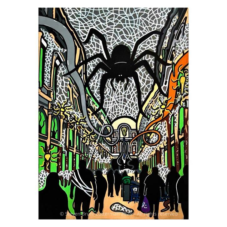 Origineel schilderij uit de Queen's Gallery - 40x60 cm, Antiek en Kunst, Kunst | Schilderijen | Modern, Ophalen of Verzenden