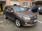 Volkswagen Tiguan 1.4 TSI Sport R-Line 4Motion 160pk, Auto's, Euro 5, USB, Zwart, 4 cilinders