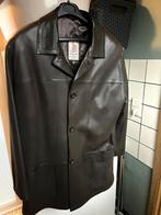 lederen heren vest, Ophalen, Bruin, Maat 48/50 (M), Johan David