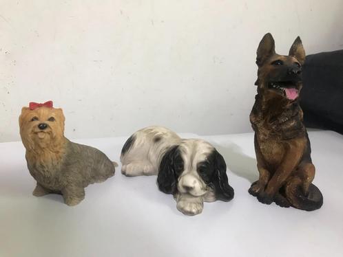 Hond  Yorkshire Engelse Cocker😍🐶🐶💑🎁🤗👌, Antiek en Kunst, Kunst | Beelden en Houtsnijwerken, Ophalen of Verzenden