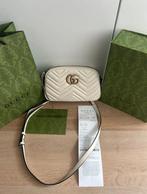 Gucci GG Marmont, Handtassen en Accessoires, Ophalen of Verzenden, Nieuw, Wit, Schoudertasje