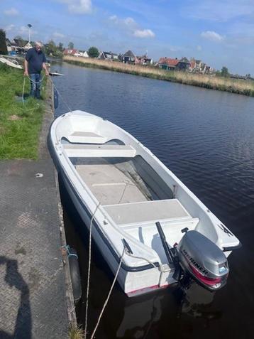 5 meter toerboot 4 (5) pk bmm marenier, Watersport en Boten, Ophalen, Gebruikt, Minder dan 10 pk, Tot 6 meter