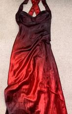 Gala jurk rode kleur maat M, Kleding | Dames, Gelegenheidskleding, Ophalen of Verzenden, Zo goed als nieuw, Maat 38/40 (M)