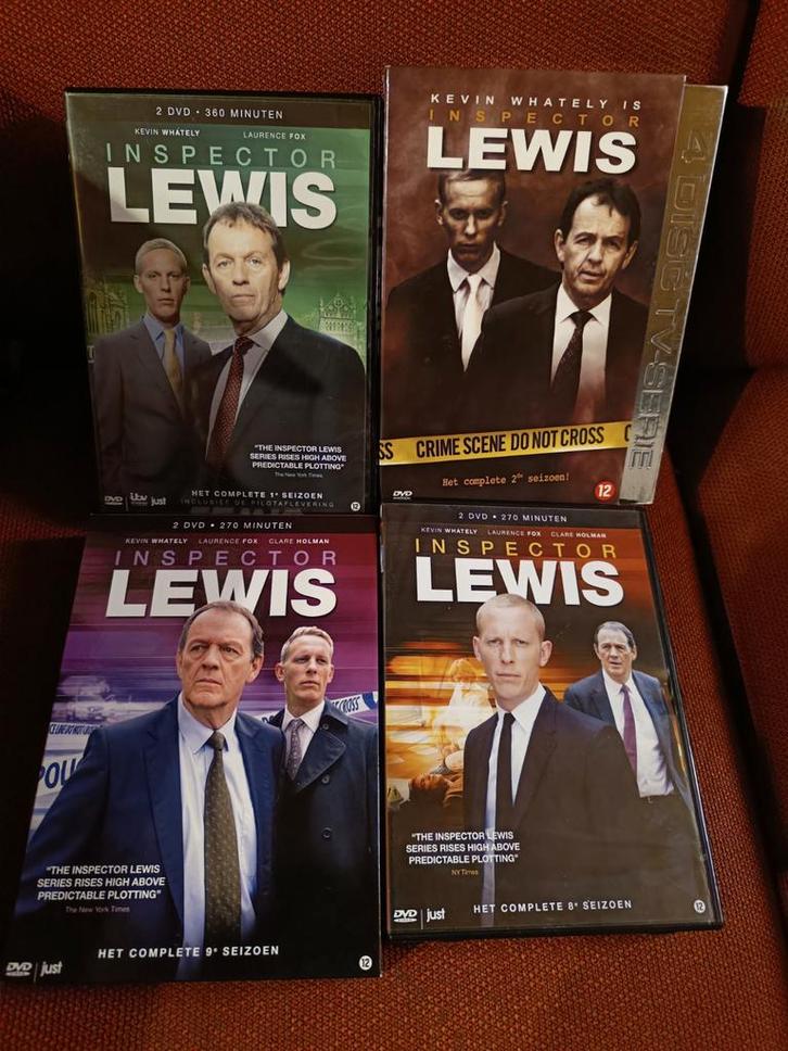 Inspector Lewis : seizoenen 1-2-6-8 en 9, Cd's en Dvd's, Dvd's | Tv en Series, Ophalen of Verzenden