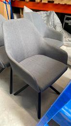 Set van 6 grijze eetkamerstoelen, Ophalen, Zo goed als nieuw
